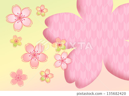 Japanese pattern background Japanese pattern background 135682420