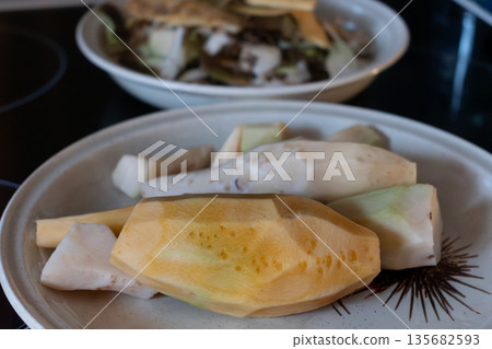 Rutabaga, root cabbage or swede is a hardy vegetable rich in vitamin C Rutabaga, root cabbage or swede is a hardy vegetable rich in vitamin C 135682593