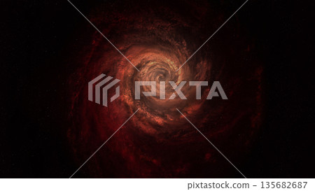 Galaxy in space. 135682687