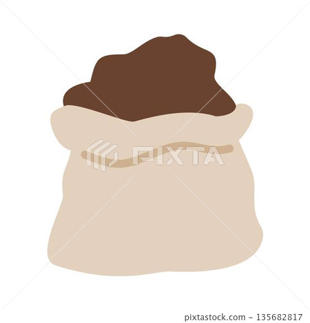 Compost Bag with Organic Soil wheelbarrow Compost Bag with Organic Soil wheelbarrow 135682817