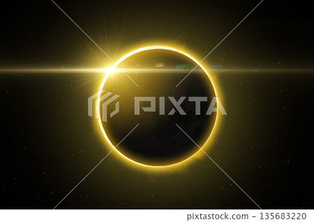 Solar eclipse. Solar eclipse. 135683220