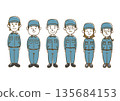 People in work clothes 135684153