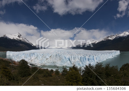 Perito Moreno Glacier, Los Glaciares National Park, Santa Cruz Province, Patagonia Argentina. 135684306