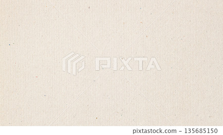 Paper texture background. Neutral recycled paper texture with subtle fibers and natural surface details. Natural background designed for paper mockup design use 135685150