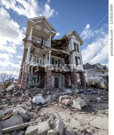 Vertical residential damage assessment for insurance 135685994