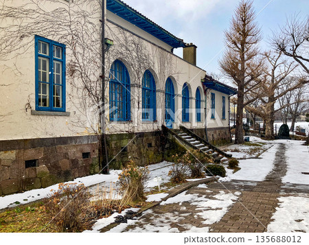 Former British Consulate in winter 135688012