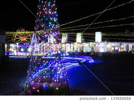 Illuminations at Roadside Station Lalan Fujioka Illuminations at Roadside Station Lalan Fujioka 135688088
