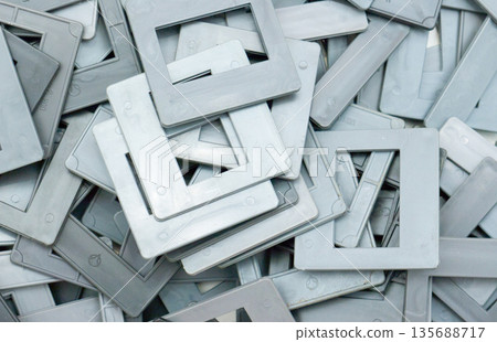 Photo frames from slides. Photo frames from slides. 135688717