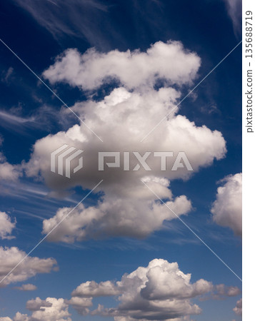 The white clouds. The white clouds. 135688719