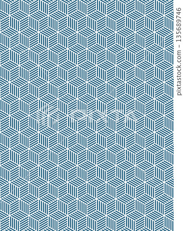 Indigo tortoiseshell wickerwork background 135689746
