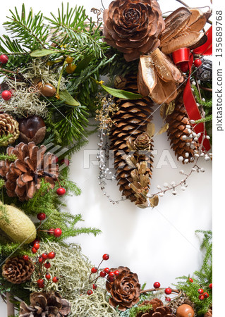 Christmas wreath  135689768