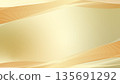Elegant luxury frame background with golden waves 135691292
