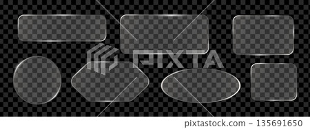 Sleek transparent glass panel featuring liquid morphism and gradient light effects ideal for futuristic UI frames and tech interface design with minimalist aesthetic Sleek transparent glass panel featuring liquid morphism and gradient light effects ideal for futuristic UI frames and tech interface design with minimalist aesthetic 135691650