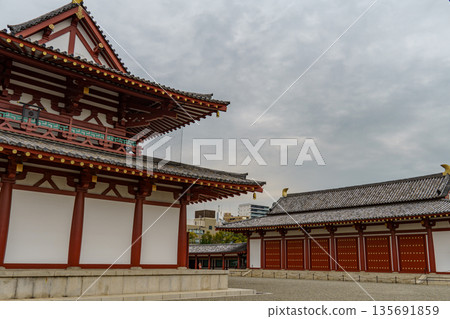the city of Osaka in Japan the city of Osaka in Japan 135691859