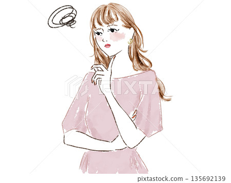 一個有著困惑的女人 135692139