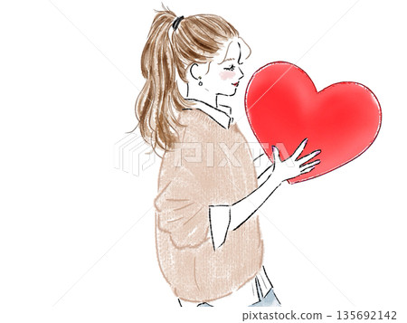 A woman in love 135692142