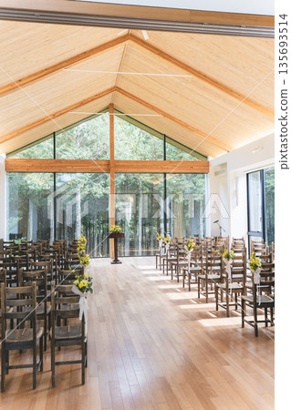 A chapel surrounded by forest for a sky garden wedding A chapel surrounded by forest for a sky garden wedding 135693514