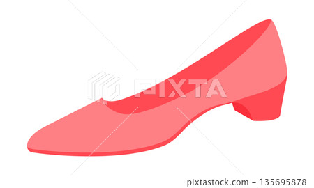 Pink low heel pump shoe women flat. Closed toe dress shoe for brunch, reception, spring summer look, capsule closet. Pink low heel pump shoe women flat. Closed toe dress shoe for brunch, reception, spring summer look, capsule closet. 135695878
