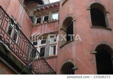 Traboules, Lyon, France Traboules, Lyon, France 135696253