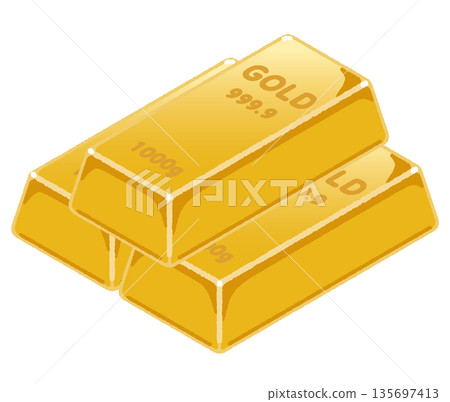 Gold piece Gold piece 135697413