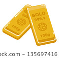 Gold piece 135697416