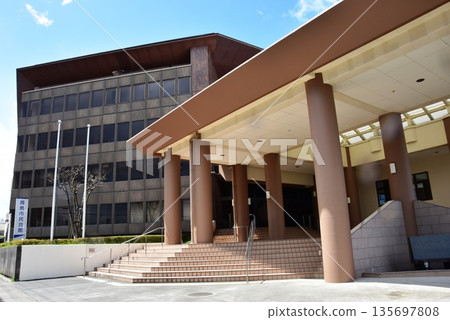Takashima Civic Hall entrance, Takashima City, Shiga Prefecture 135697808