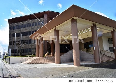 Takashima Civic Hall entrance, Takashima City, Shiga Prefecture Takashima Civic Hall entrance, Takashima City, Shiga Prefecture 135697809