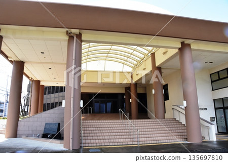 Takashima Civic Hall entrance, Takashima City, Shiga Prefecture Takashima Civic Hall entrance, Takashima City, Shiga Prefecture 135697810