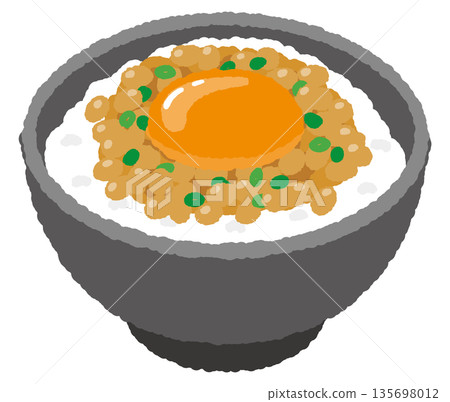 納豆飯 135698012