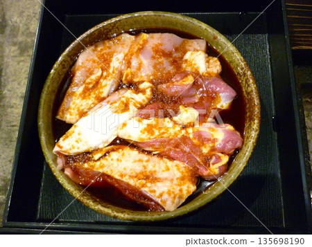 Shamo chicken for yakiniku Shamo chicken for yakiniku 135698190