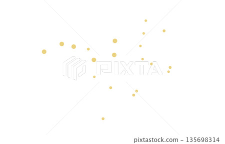 大熊座星圖,以金色圓點表示(僅星星,無連接線) 大熊座星圖,以金色圓點表示(僅星星,無連接線) 135698314