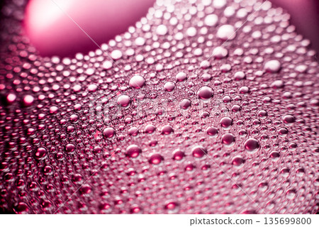 Colored soap and water bubbles. Abstract background. 135699800