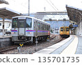 [JR West] Kiha 120 Series 300 and 105 Series (Fukuen Line: Fuchu Station) 135701735