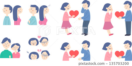 年輕夫婦插畫集 年輕夫婦插畫集 135703200