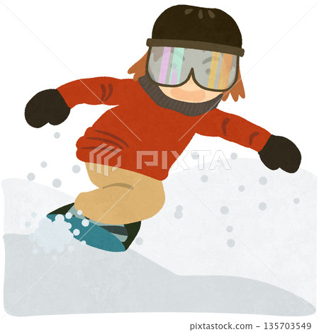 people who enjoy snowboarding 135703549
