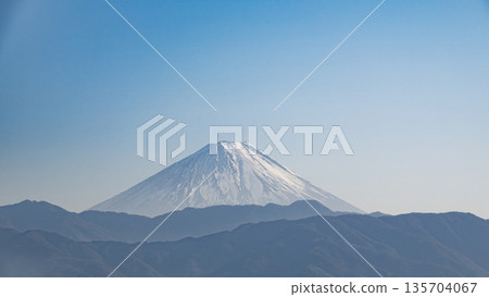 冬季的富士山(從山梨縣一側拍攝) 冬季的富士山(從山梨縣一側拍攝) 135704067