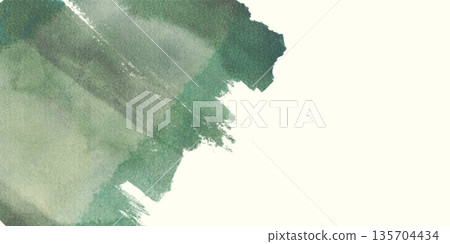 Abstract green watercolor texture background Abstract green watercolor texture background 135704434