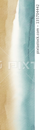 Soft Watercolor Abstract Background vector 135704442