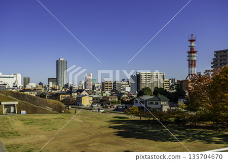 Utsunomiya Castle Ruins Park, Honmaru Ruins, Utsunomiya City, Tochigi Prefecture 135704670