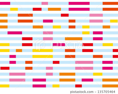 Geometric pattern, border, light blue, white 135705464