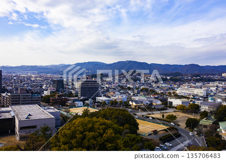 從福山城眺望福山市 135706483