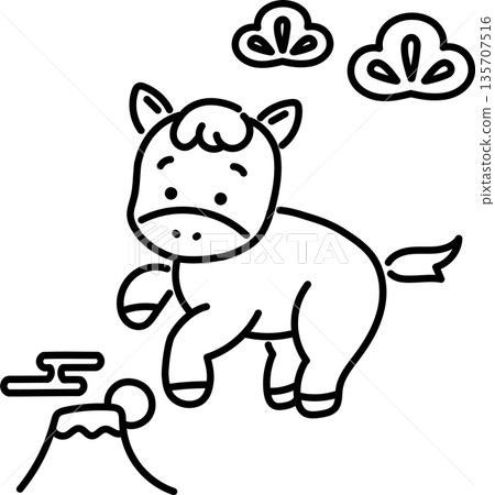 Year of the horse  135707516