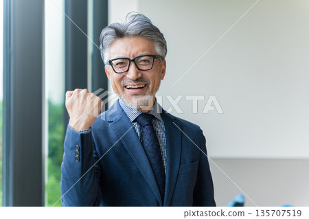 Businessman / senior male Businessman / senior male 135707519