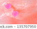 Two connected hearts 135707950