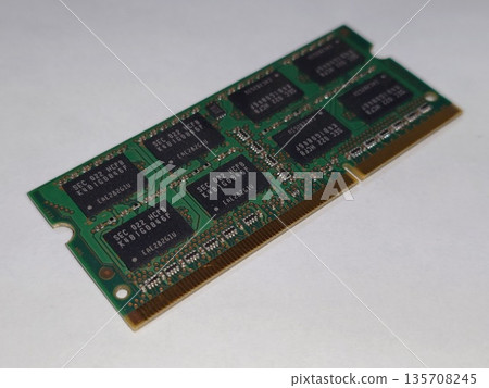 One main memory (RAM) for a laptop (PC) One main memory (RAM) for a laptop (PC) 135708245