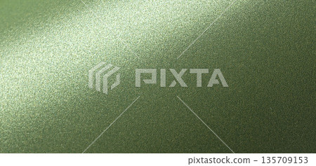 Deep forest green paper background with a smooth matte texture and subtle wavy edges. Rich basil and 135709153
