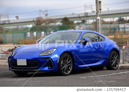 藍色日本跑車 藍色日本跑車 135709457