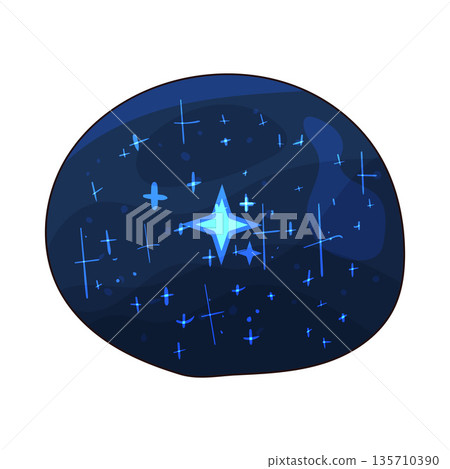 illustration of tiny star 135710390