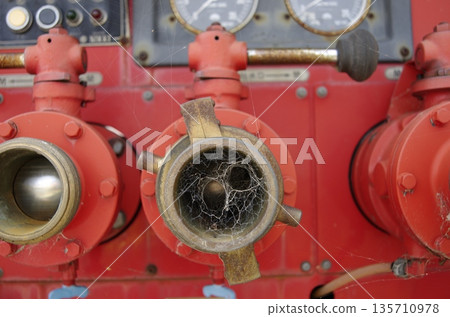 Aging firefighting water outlet and disaster prevention equipment Aging firefighting water outlet and disaster prevention equipment 135710978