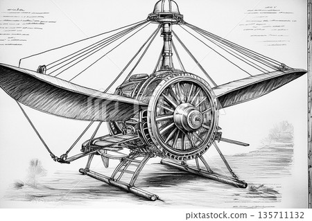 直升機的古老想像 135711132